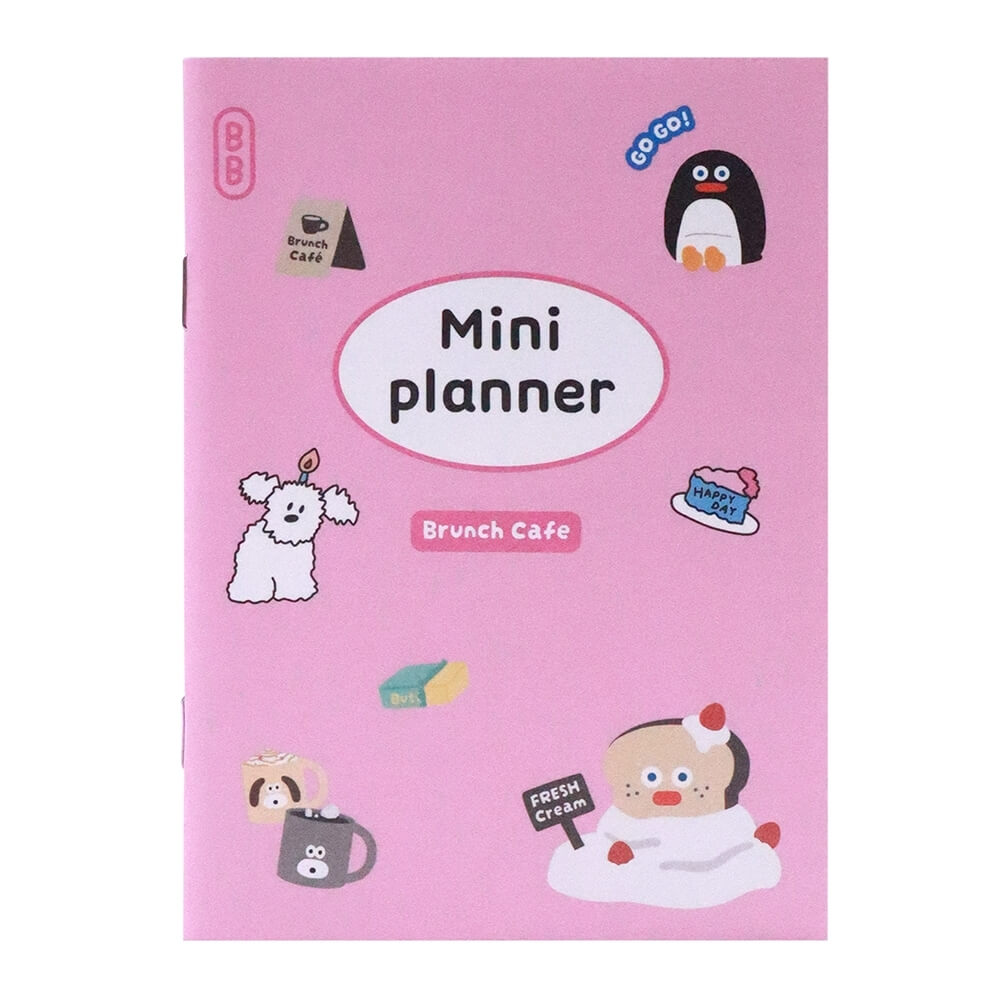สมุดแพลนเนอร์ Ropamoda romane mini planner สีชมพู